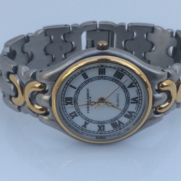Charles Hubert Accessories - CHARLES HUBERT PARIS Women Watch Silver Gold Tone